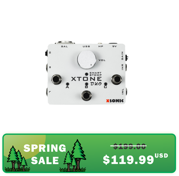 XSonic XTone Guitar Audio Interface Pedal | zZounds