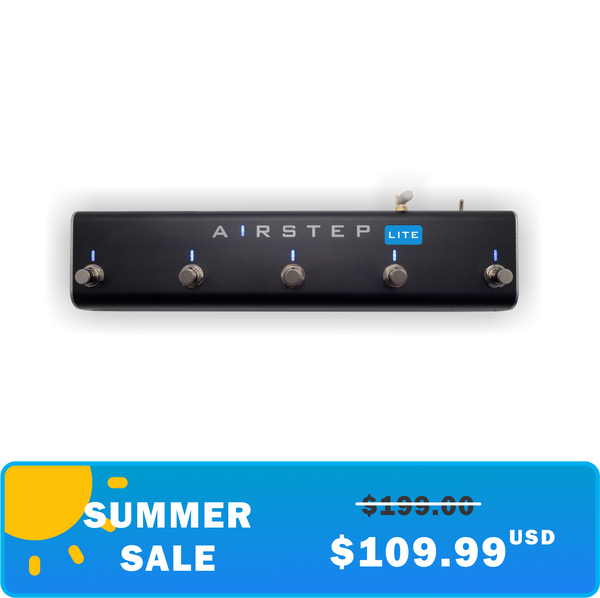 XSONIC AIRSTEP MIDI フットコントローラー ほぼ新品 XSONIC AIRSTEP MIDI フットコントローラー ほぼ新品