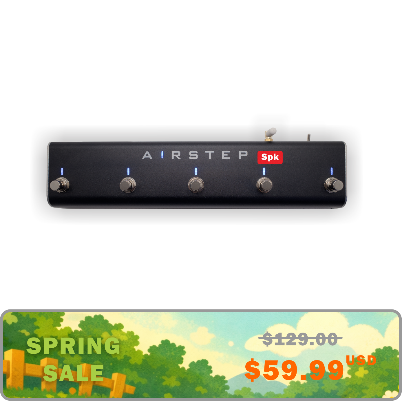 AIRSTEP Spk Edition | Spark Footswitch