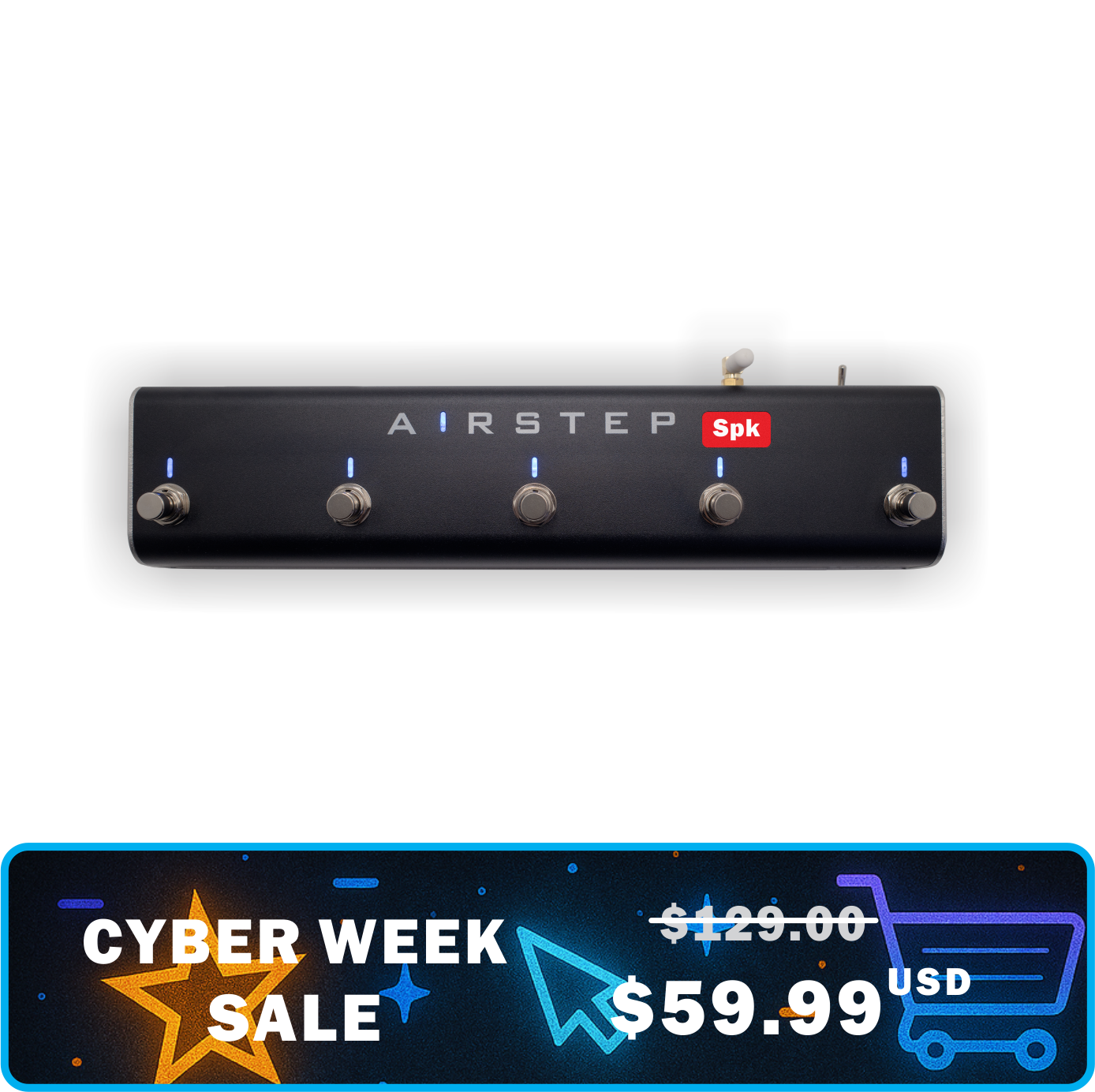 AIRSTEP Spk Edition | Spark Footswitch