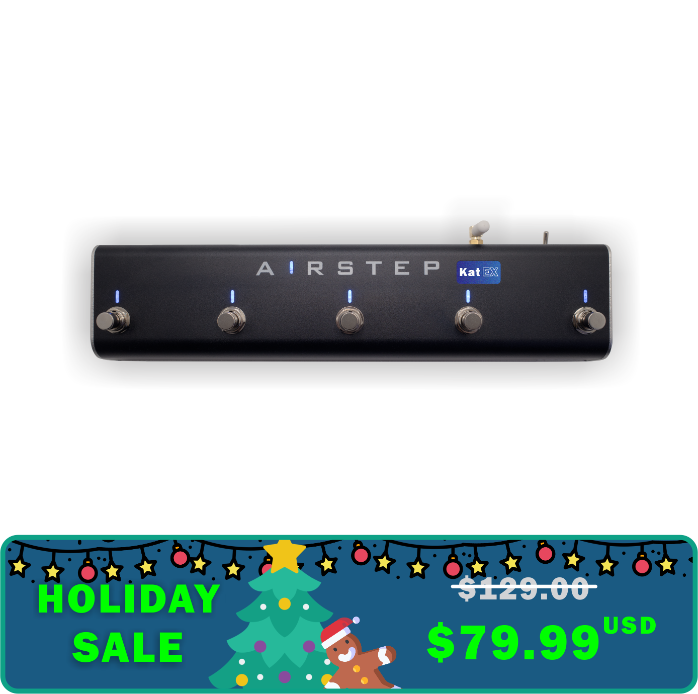 AIRSTEP Kat EX Edition | The Ultimate Foot Controller for KATANA Gen3, MkII & MkI