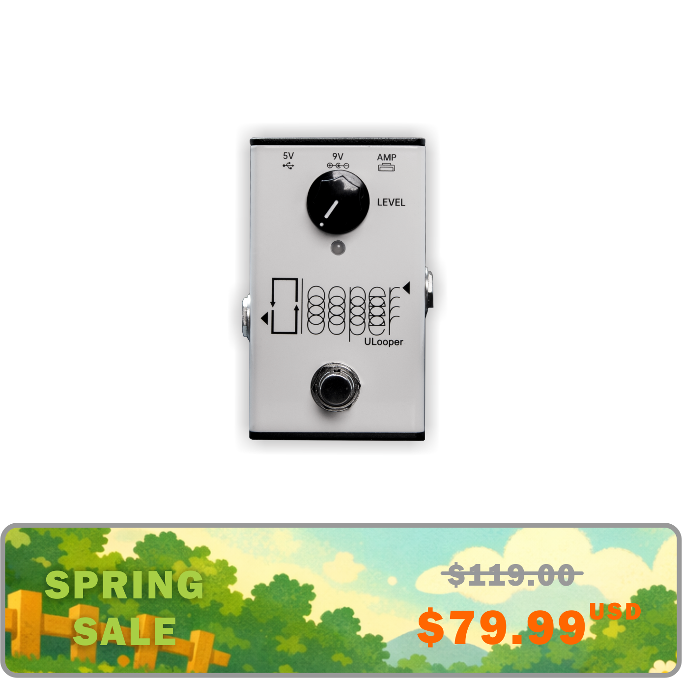 ULooper | Dedicated Looper for Guitar Amps