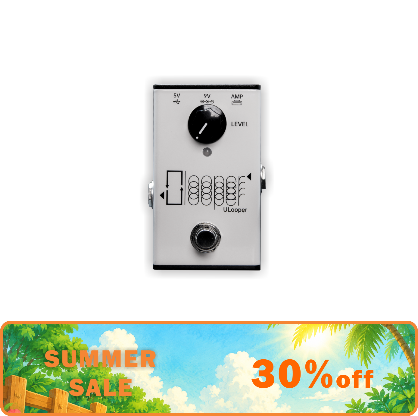 ULooper | Dedicated Looper for Guitar Amps & Modelers