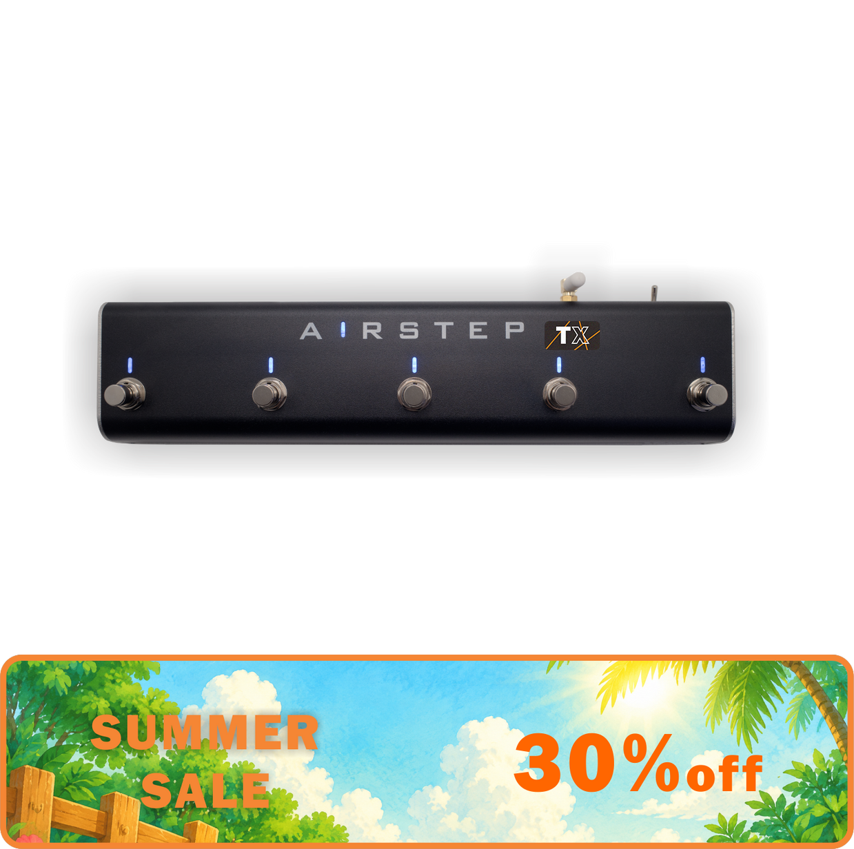 AIRSTEP TX Edition | The Ultimate Foot Controller for TONEX ONE & PEDAL