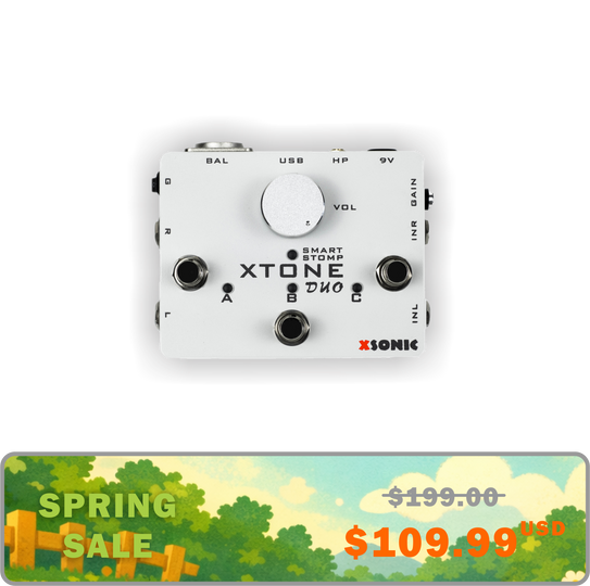 XTONE Duo | Guitar&Mic Smart Audio Interface