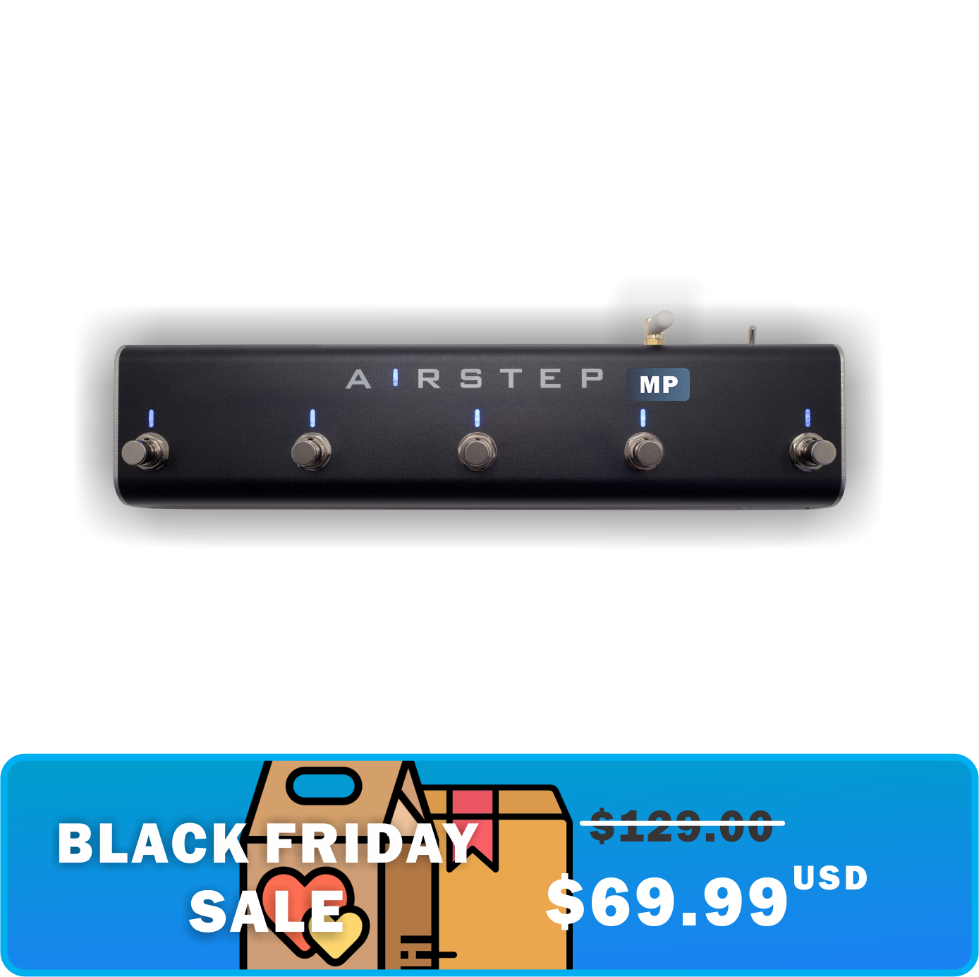 AIRSTEP MP Edition | Fender Mustang Micro Plus Footswitch