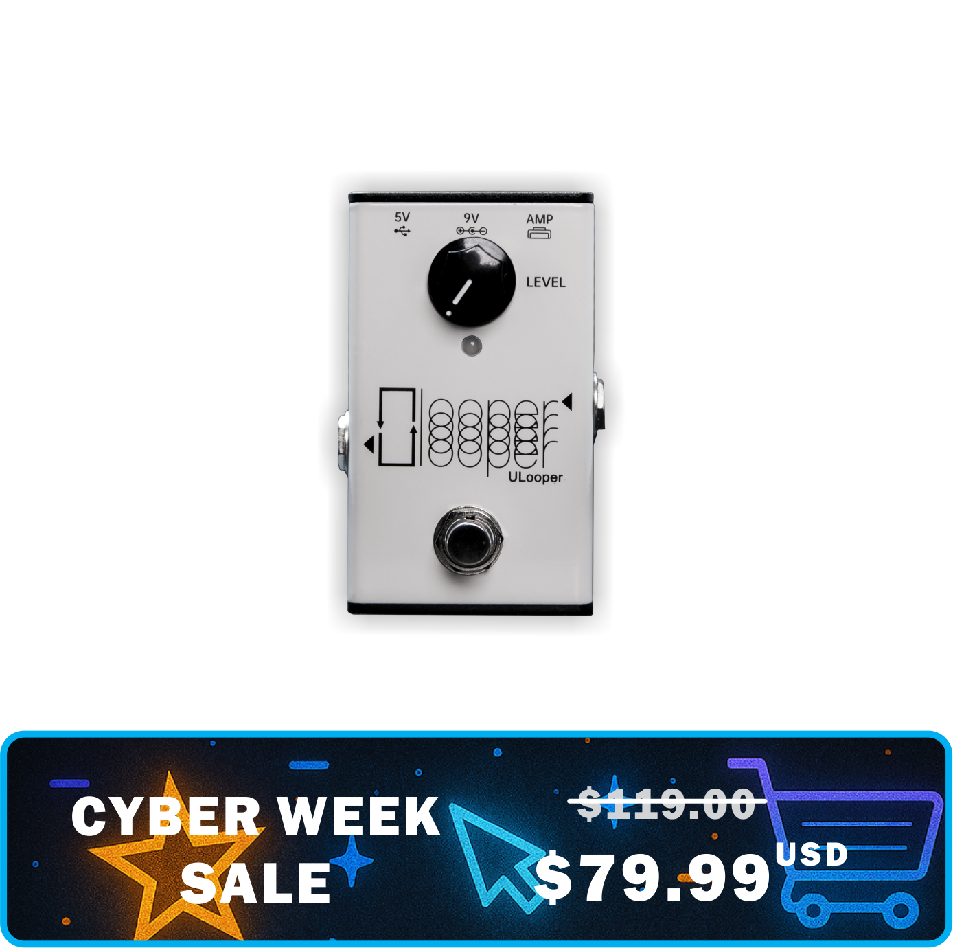 ULooper | Dedicated Looper for Guitar Amps