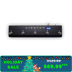 AIRSTEP Kat ギターエフェクターコントローラー AIRSTEP Kat EX Edition | The Ultimate Foot Controller for KATANA