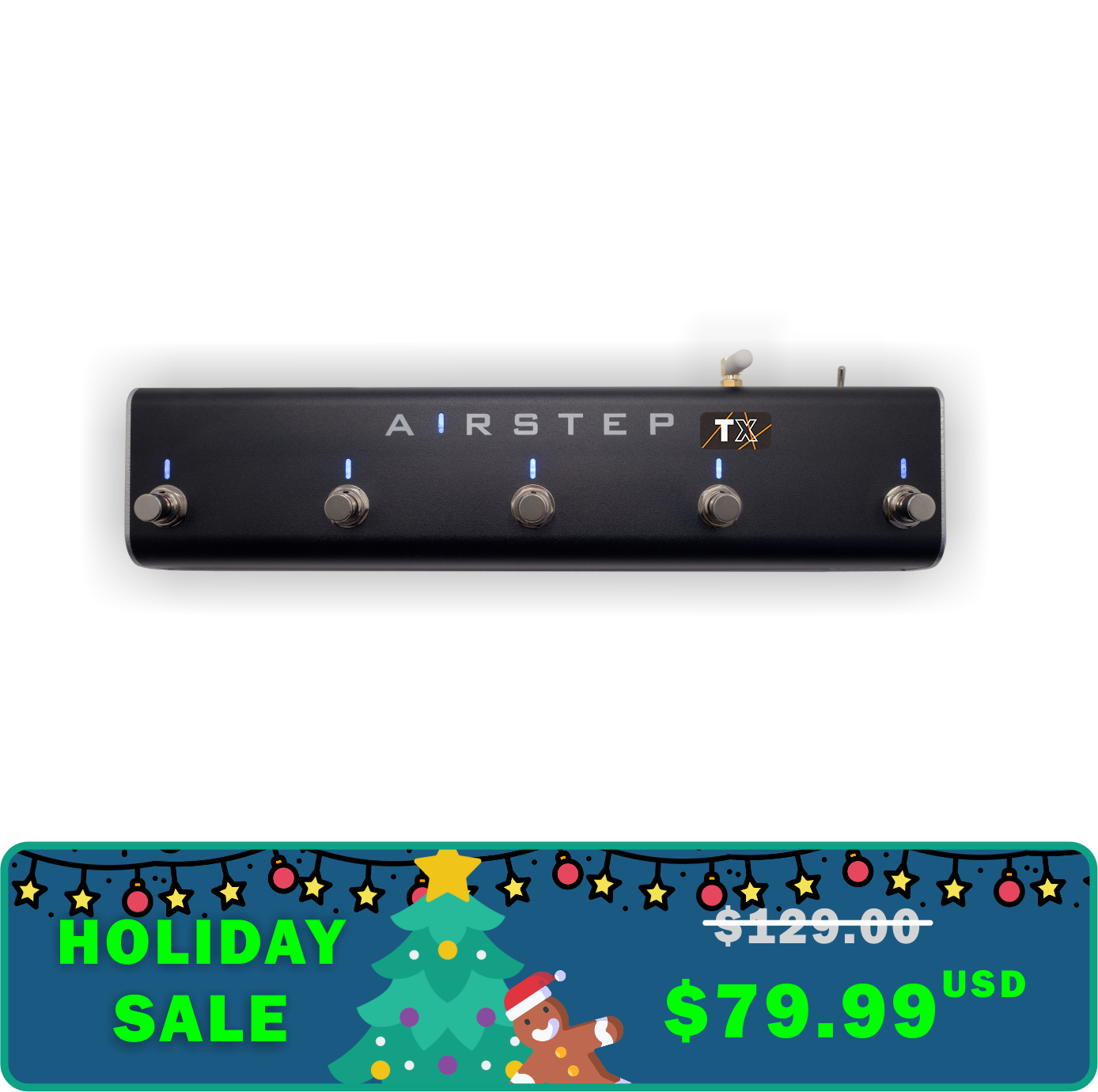 AIRSTEP TX Edition | The Ultimate Foot Controller for TONEX ONE & PEDAL