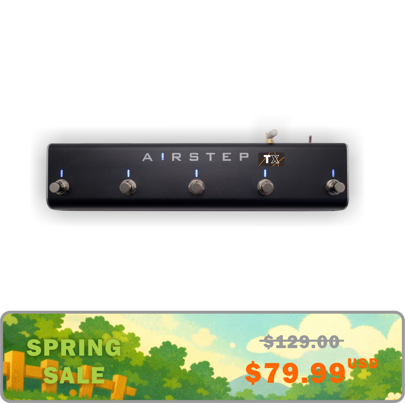 AIRSTEP TX Edition | The Ultimate Foot Controller for TONEX ONE & PEDAL